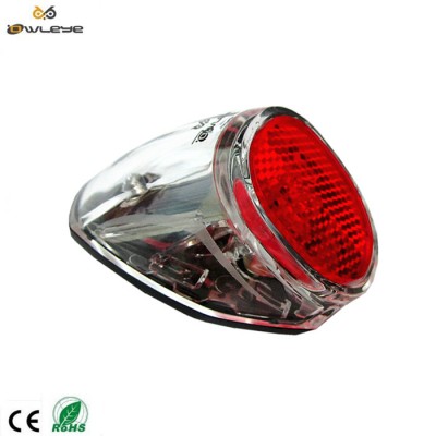 solar bicycle flash light with LED and reflector hot sale in Europe market