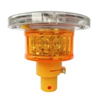 safety solar traffic light strobe light LED on tunnel turn